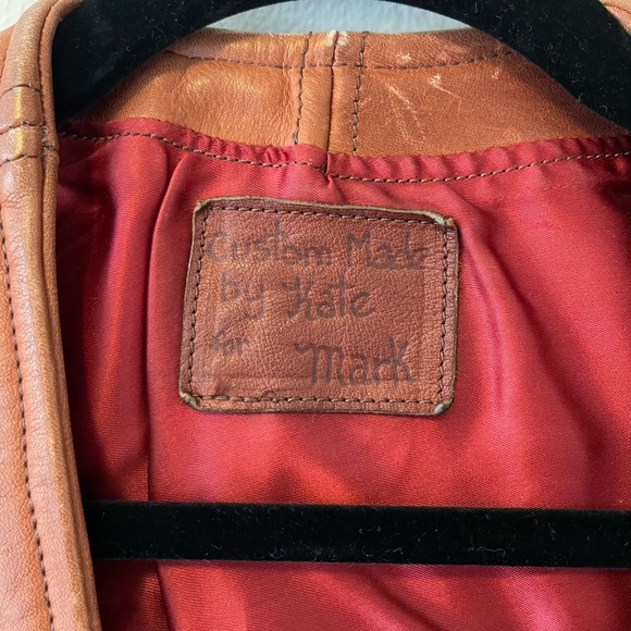 Vintage Real Leather Vest - Picture 3 of 3